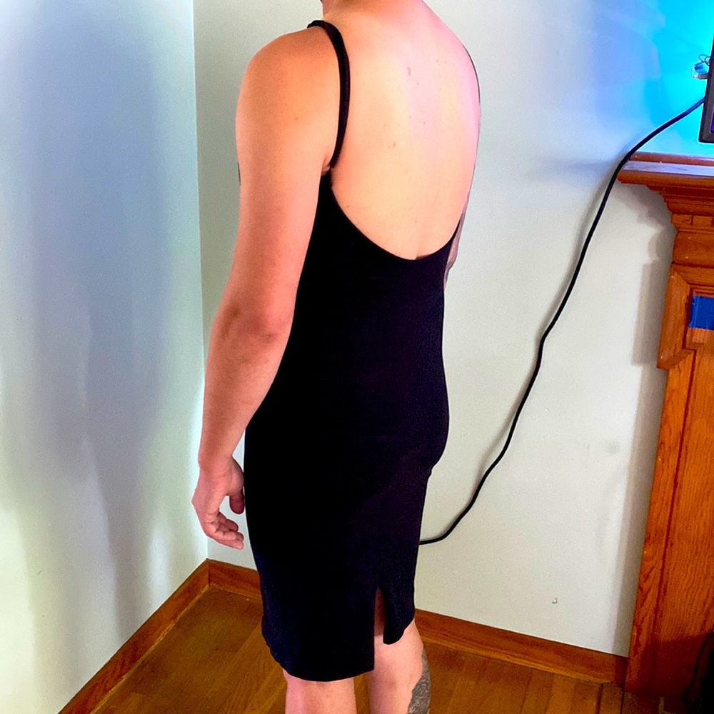 Manners London Nata Dress in Black - Size XL